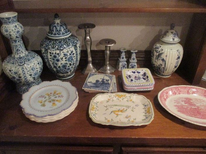 Delft and French Faience