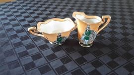 Noritaki Creamer and Sugar Bowl