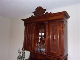 German WWII antique hutch/buffet/schrank