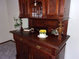 German WWII antique hutch/buffet/schrank