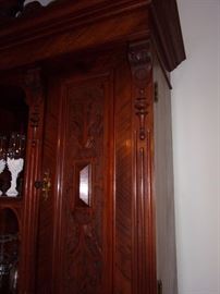 German WWII antique hutch/buffet/schrank