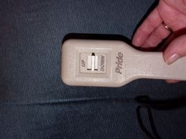 Pride lift chair with remote