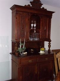 German WWII antique hutch/buffet/schrank