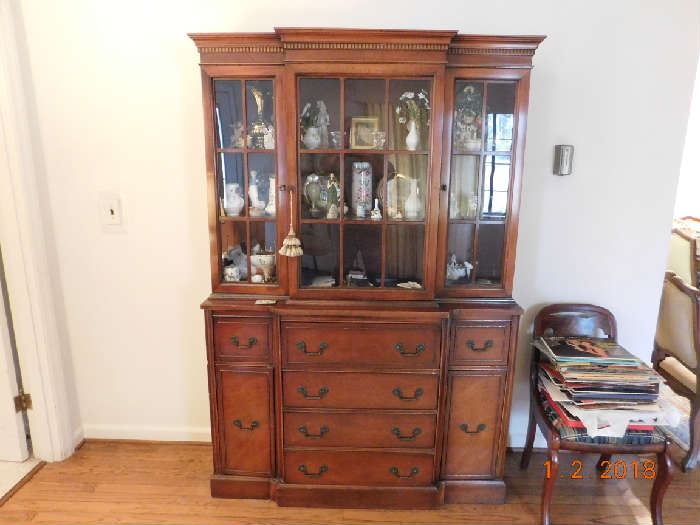 Mahogany China Cabinet