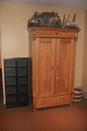 Armoire and Shelf Unit