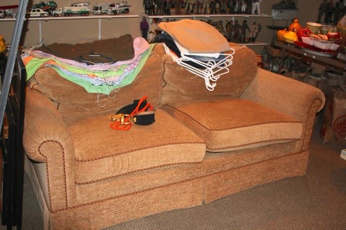 Small Sofa and Clothing