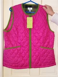 Lily Pulitzer vest. New with tags!