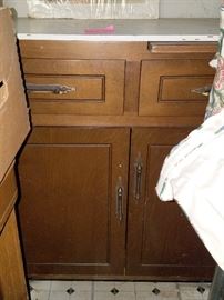 Pair of kitchen cabinetry
