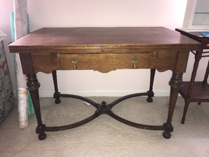 Antique desk/table with pullout leafs!!