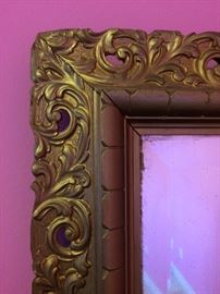 Detail of mirror.