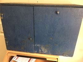 Camp box with doors closed