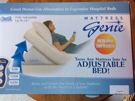 New in Box Mattress Genie
