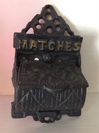 Iron match safe