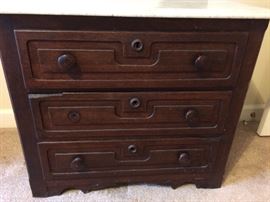 Marble top Bed side table