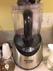 Black and Decker food processor 