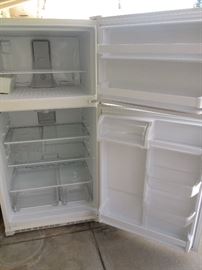 Interior of Whirlpool Refrigerator
