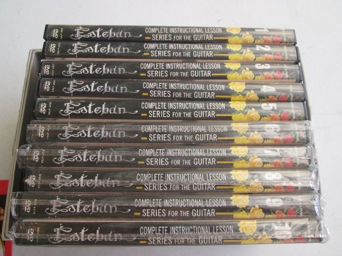 10-Volume Set of Esteban "Instructional Lesson Series for the Guitar"