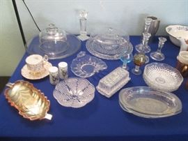 Nice array for serving guests this Holiday Season