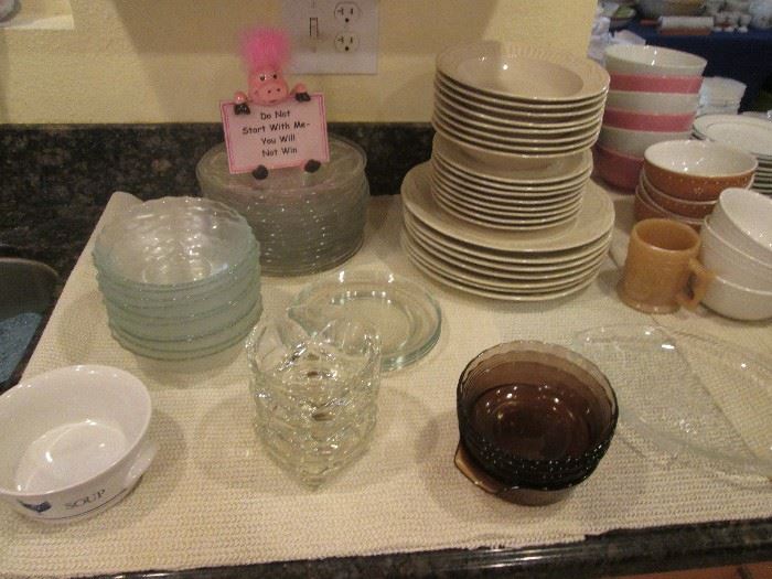 Assorted Dishes and Bowls