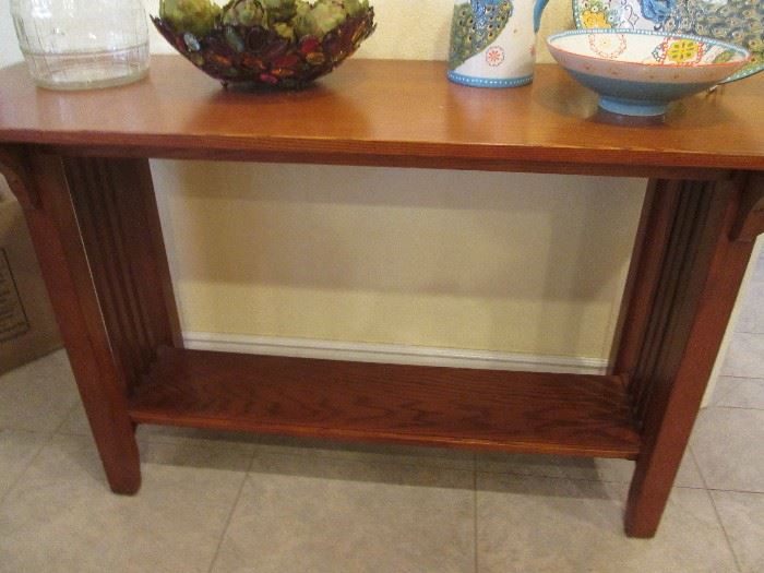 Stickley-Style Console Table