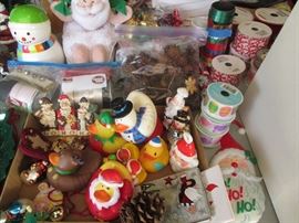 Ribbons and Bagged Decor