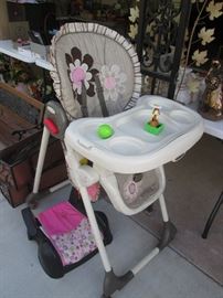 Nice High Chair and Booster Seat
