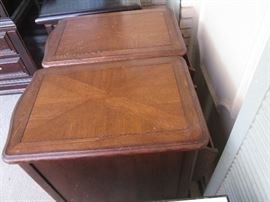 Detail of magazine racks