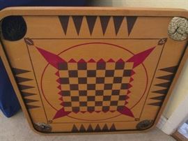 vintage wood game board