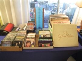 just a few of the vinyls and CDs we have