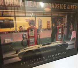 102. Norma Jean's Roadside Diner Poster