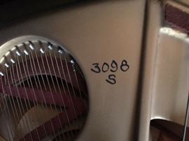 Steinway Grand piano Model B serial number 376817