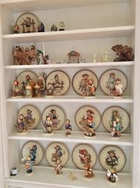Hummel Plates and figurines
