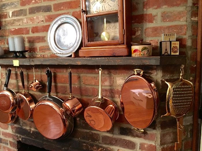 Copper  & Copper bottom Pots