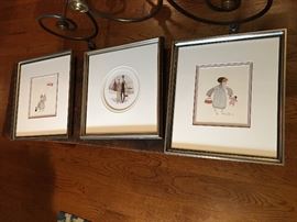 Framed P. Buckley Moss