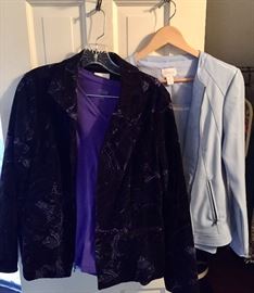 Chico's shirts & jackets.  Sizes 1 and 2