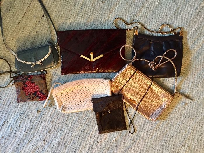 Handbags and clutches
