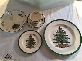 Spode dinnerware.  Service for 20 +