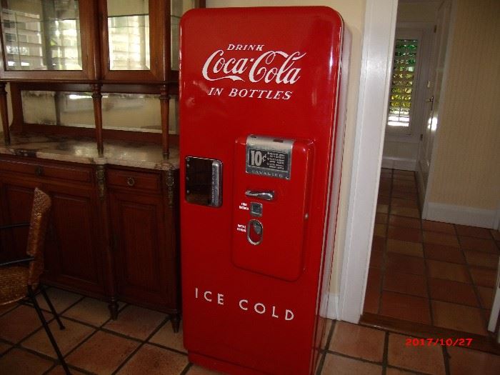 1954 Coca cola Machine Fully restored 