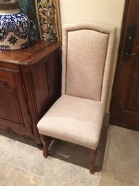 we have ten of these perfect condition dining chairs