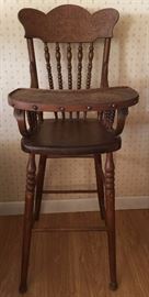 Vintage Child's Highchair