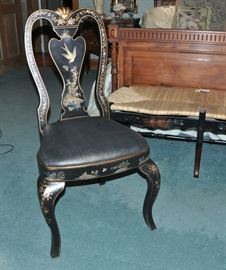 Painted accent chair perfect for a dressing table (SOLD AT PREVIEW)