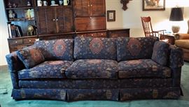 A very well made (custom covered) sofa 