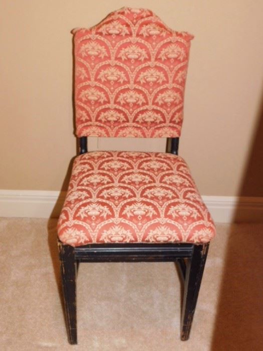 Fabric back and seat chair