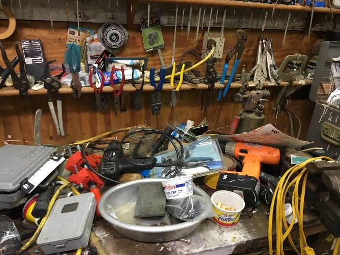 A picture of the workbench