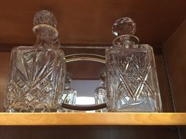 Cut Crystal Decanters