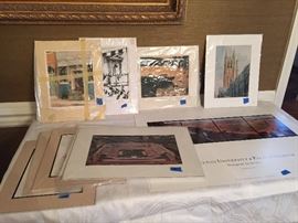 Pencil signed Photos, Lithos and more!