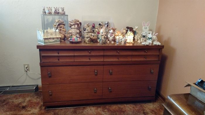 Dresser with Easter Collection....