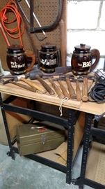 Manley Cookie Jars and tools!