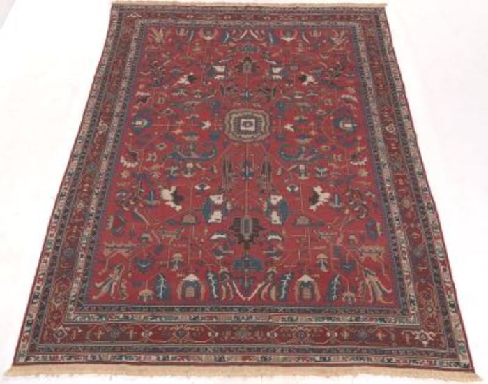 Fine Afgani Caucasian Soumak Carpet 