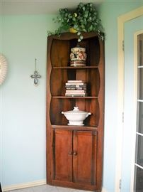 VINTAGE CORNER CABINET